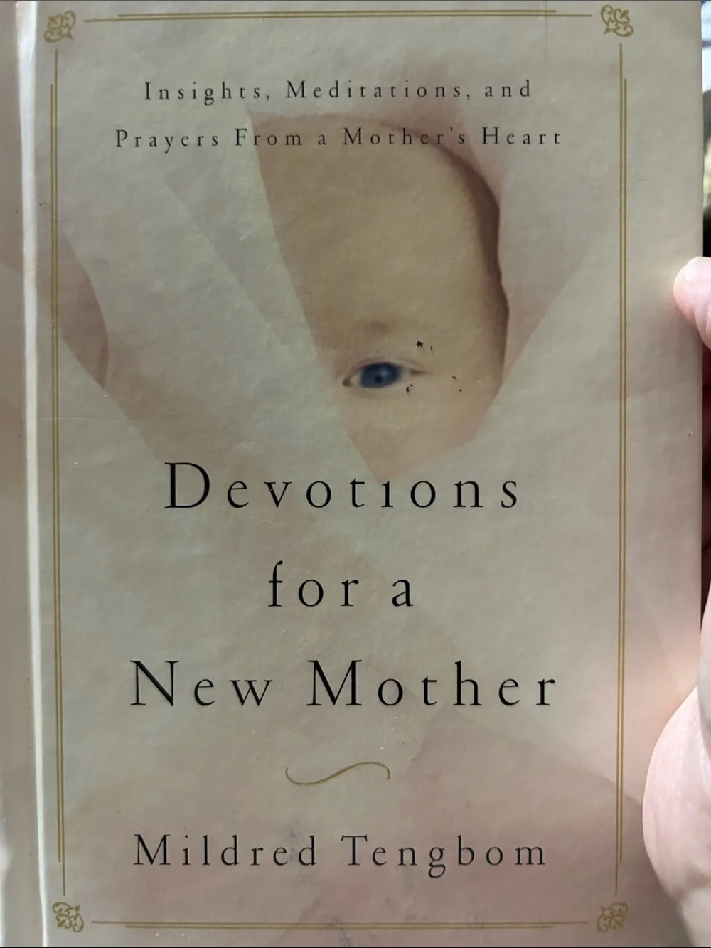 Devotions for a New Mother by - Soft Pink Hardcover- EUC
